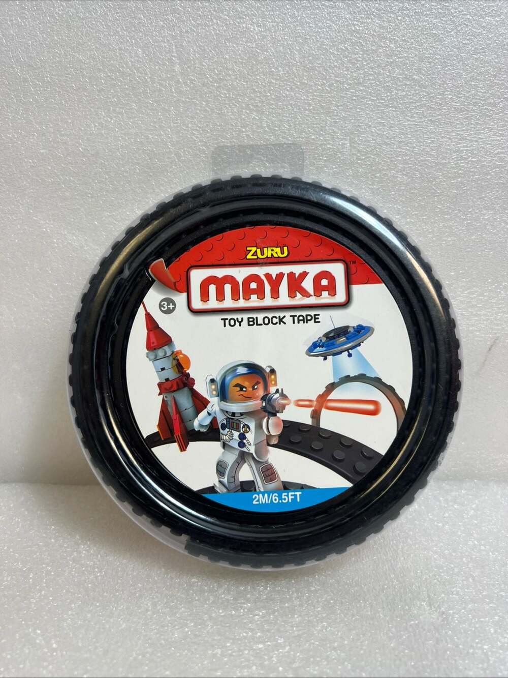 Zuru Mayka Toy Block Tape Black 2M / 6.5FT